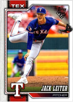 Jack Leiter #208 2026 Topps Series 1