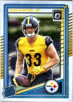 Jack Sawyer #220 Rookie Card 2025 Donruss Optic
