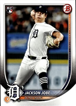 Jackson Jobe #50 Rookie Card 2025 Bowman