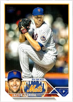 Jacob deGrom #48 2023 Topps