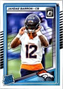 Jahdae Barron #207 Rookie Card 2025 Donruss Optic