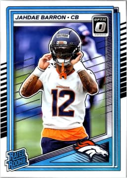 Jahdae Barron #207 Rookie Card 2025 Donruss Optic