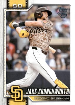 Jake Cronenworth #438 2026 Topps Series 2 Baseball