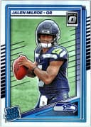 Jalen Milroe #253 Rookie Card 2025 Donruss Optic
