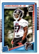 James Pearce Jr. #240 Rookie Card 2025 Donruss Optic