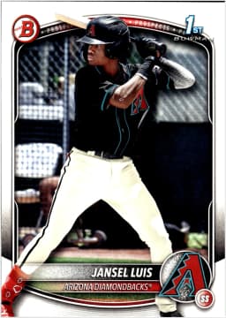 Jansel Luis #BP-84 2025 Bowman Prospects