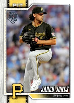 Jared Jones #419 2026 Topps Series 2