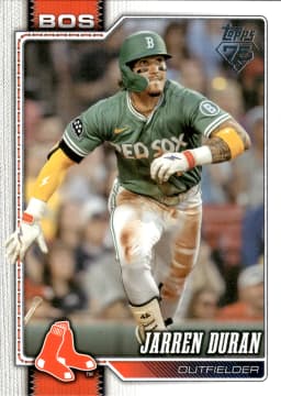 Jarren Duran #560 2026 Topps Series 2 Baseball