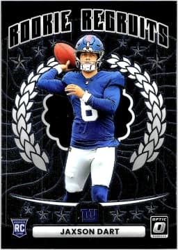 Jaxson Dart #2 2025 Donruss Optic Rookie Recruits