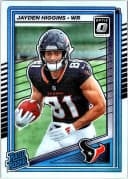 Jayden Higgins #225 Rookie Card 2025 Donruss Optic