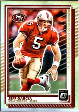 Jeff Garcia #157 2025 Donruss Optic