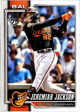 Jeremiah Jackson #277 2026 Topps Series 1