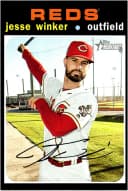 Jesse Winker #3 2020 Topps Heritage