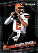 Johnny Manziel #33 2025 Panini Prizm Black