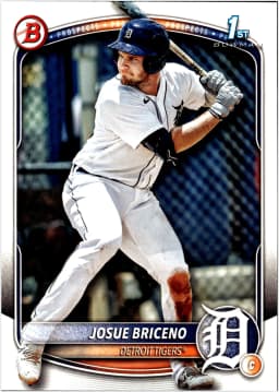 Josue Briceno #BP-13 2025 Bowman Prospects