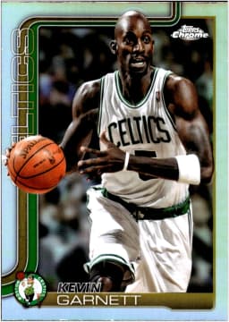 Kevin Garnett #247 2025-26 Topps Chrome Refractor