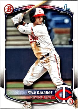 Kyle DeBarge #BP-139 2025 Bowman Prospects