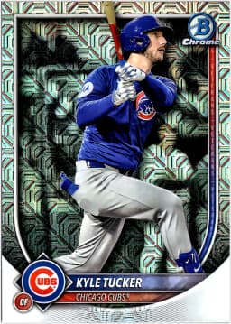Kyle Tucker #57 2025 Bowman Chrome Mojo Refractors