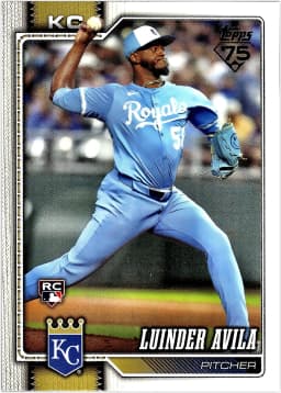 Luinder Avila #120 Rookie Card 2026 Topps Series 1
