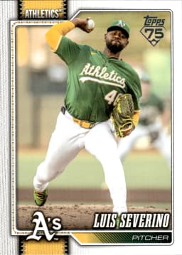 Luis Severino #362 2026 Topps Series 2 Baseball