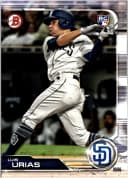 Luis Urias #25 Rookie Card 2019 Bowman