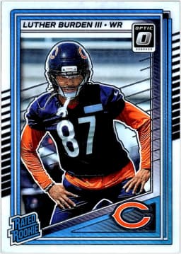 Luther Burden III #275 Rookie Card 2025 Donruss Optic