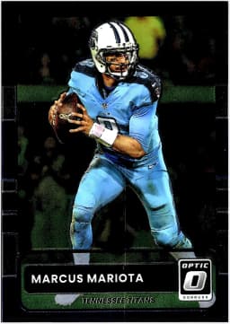Marcus Mariota #21 2025 Donruss Optic 2015 Retro