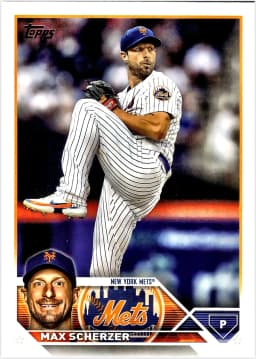 Max Scherzer #21 2023 Topps