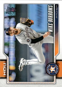 Mike Burrows #413 Rookie Card 2026 Topps Series 2 Baseball
