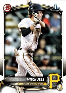 Mitch Jebb #BP-41 2025 Bowman Prospects