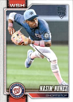 Nasim Nuñez #645 2026 Topps Series 2