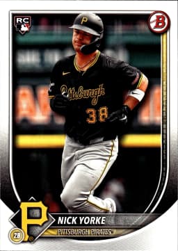 Nick Yorke #97 Rookie Card 2025 Bowman