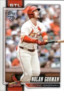 Nolan Gorman #587 2026 Topps Series 2