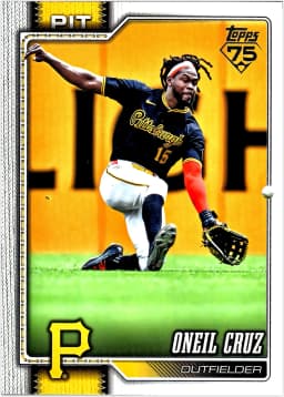 Oneil Cruz #246 2026 Topps Series 1