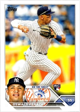 Oswald Peraza #94 Rookie Card 2023 Topps