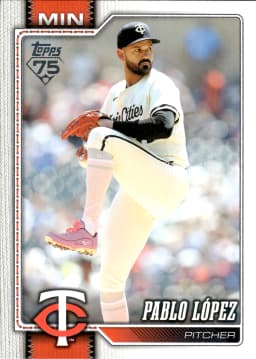 Pablo López #509 2026 Topps Series 2 Baseball