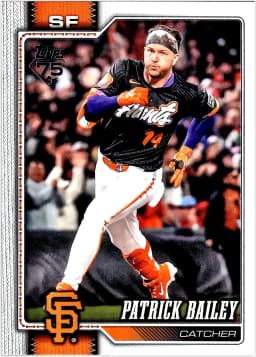 Patrick Bailey #7 2026 Topps Series 1