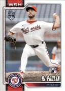 PJ Poulin #405 Rookie Card 2026 Topps Series 2