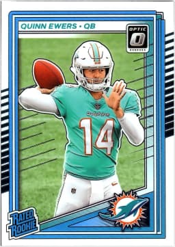 Quinn Ewers #213 Rookie Card 2025 Donruss Optic