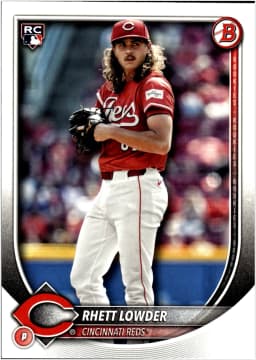 Rhett Lowder #6 Rookie Card 2025 Bowman