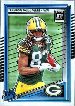Savion Williams #221 Rookie Card 2025 Donruss Optic