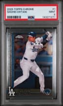 Shohei Ohtani #1 PSA 9 2025 Topps Chrome