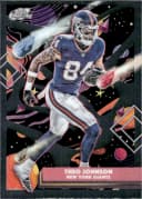 Theo Johnson #73 Rookie Card 2025 Topps Cosmic Chrome Football