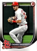 Thomas Saggese #57 Rookie Card 2025 Bowman