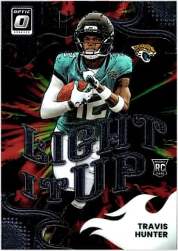 Travis Hunter #4 2025 Donruss Optic Light It Up
