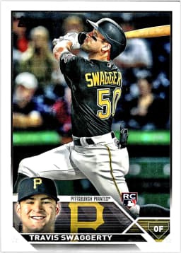 Travis Swaggerty #67 Rookie Card 2023 Topps