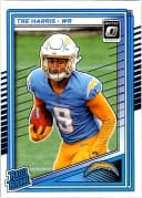 Tre Harris #229 Rookie Card 2025 Donruss Optic