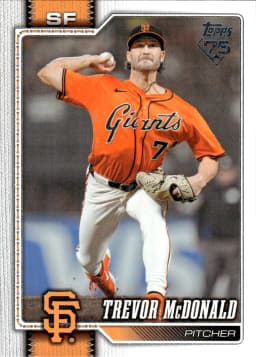 Trevor McDonald #466 2026 Topps Series 2