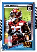 Trey Amos #267 Rookie Card 2025 Donruss Optic