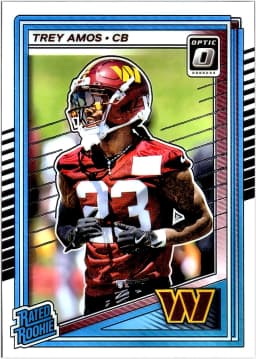 Trey Amos #267 Rookie Card 2025 Donruss Optic